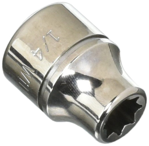 Williams BD-808 3/8 Drive Shallow Socket, 8- Point, 1/4-Inch