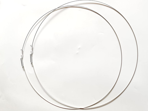 2PCS Washer Door Boot Spring Clamp for LG Electronics 4861ER2001D Washing Machine Boot Steal Retaining Ring