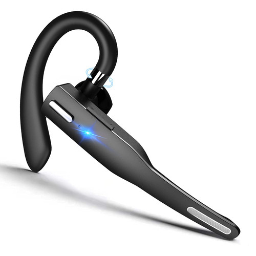 Bluetooth Earpiece for Cell Phone Wireless Headset with Microphone Bluetooth Earphone 5.1 Hands Free Headset CVC8.0 Compatible with iPhone Android for Business Office Driving