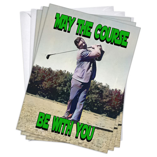 Wright Home & Gift Star Wars Father's Day Cards, Golf Lover Father's Day Card, Funny Father's Day Card,| 3 Pack Set with Envelopes (5x7 - May The Force Be With You) Wright Home & Gift Star Wars Father's Day Cards, Golf Lover Father's Day Card, Funny Father's Day Card,| 3 Pack Set with Envelopes (5x7 - May The Force Be With You)