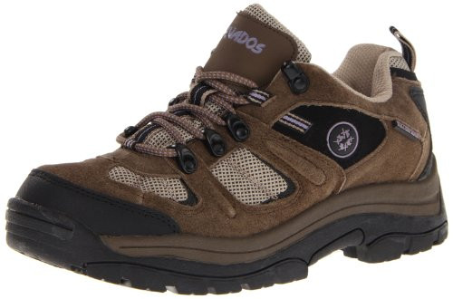 Nevados Women's Klondike Waterproof Low V4161W Hiking Boot,Dark Brown/Black/Taupe,7 M US