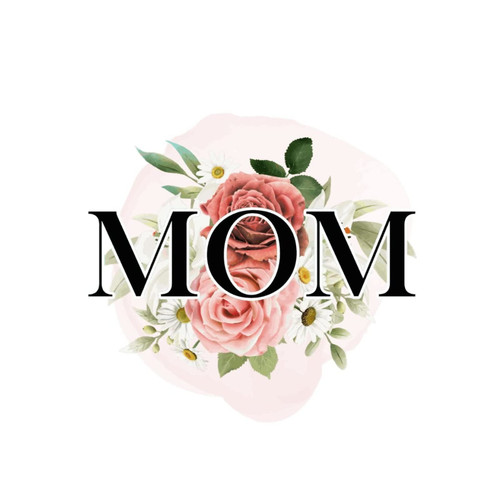 Vinyl Wall Quotes Stickers Mom Funny Wall Sticker Murals Home Wall Decor Traditional Wreath Botanical Wall Sticker for Nursery Kitchen Playroom Outdoors 28in