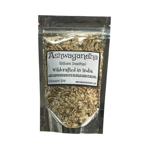 Reiki Charged Ashwagandha Withania Somnifera Wildcrafted in India Loose Leaf Dried 2 oz bag Small Sample Tea Reiki Charged Ashwagandha Withania Somnifera Wildcrafted in India Loose Leaf Dried 2 oz bag Small Sample Tea