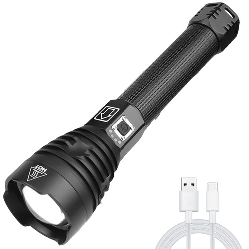 PUNLIM LED Flashlight high lumens Rechargeable,200000 lumens Super Bright XHP90 Tactical Flashlight,zoomable Waterproof Powerful Handheld Flash Lights for utdoor Camping Hiking PUNLIM LED Flashlight high lumens Rechargeable,200000 lumens Super Bright XHP90 Tactical Flashlight,zoomable Waterproof Powerful Handheld Flash Lights for utdoor Camping Hiking