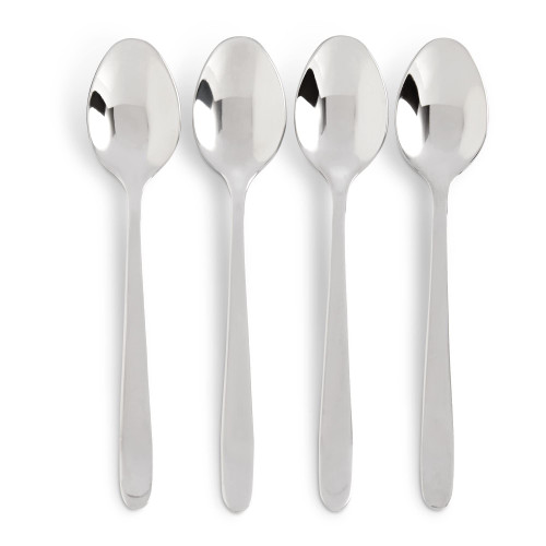 Fino Demi Spoon Set, 18/10 Stainless Steel, Set of 4