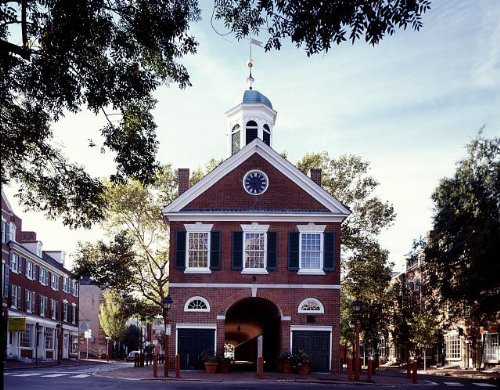 HistoricalFindings Photo: Head House Square,Philadelphia,Pennsylvania,PA,America,Carol Highsmith