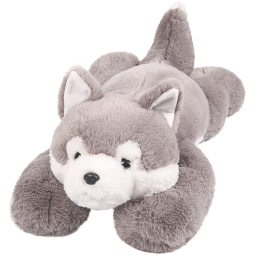ARELUX Soft Dog Stuffed Animal:19.6in Husky Toddler Pillow Cute Body Plushies Hug Sleeping Plushy Fluffy Wild Animal Toys Chair Decor Plush Doll Gifts for Kids Girls Boys ARELUX Soft Dog Stuffed Animal:19.6in Husky Toddler Pillow Cute Body Plushies Hug Sleeping Plushy Fluffy Wild Animal Toys Chair Decor Plush Doll Gifts for Kids Girls Boys