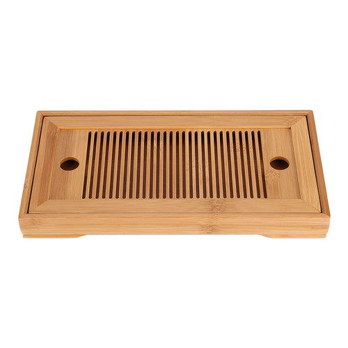 Mini Bamboo Chinese Tea Tray, Japanese Gongfu Tea Serving Tray Kung Fu Drainage Water Storage Small Wooden Table Plate Natural Wood Reservoir Type Tray Box for Household Home Office Teahouse Mini Bamboo Chinese Tea Tray, Japanese Gongfu Tea Serving Tray Kung Fu Drainage Water Storage Small Wooden Table Plate Natural Wood Reservoir Type Tray Box for Household Home Office Teahouse