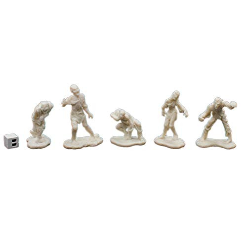 Reaper 77342: Zombies (5) Dark Heaven Bones Plastic Miniature