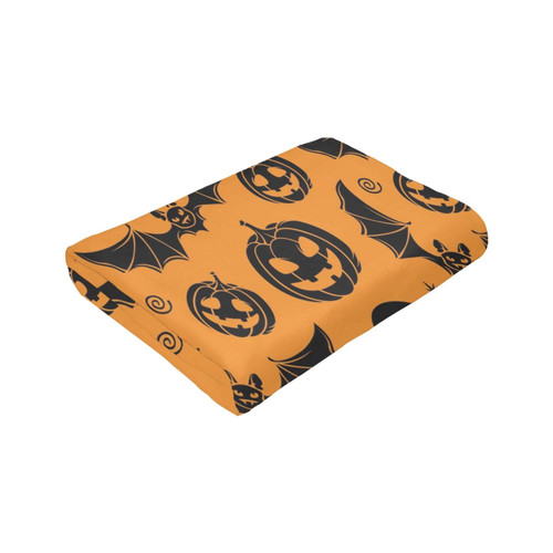 Fleece Throw Blanket for Couch Halloween Pattern Pumpkin Bat Skull Lightweight Fuzzy Cozy Soft and Warm Blankets for Sofa, Bed, 50x40 Inches Fleece Throw Blanket for Couch Halloween Pattern Pumpkin Bat Skull Lightweight Fuzzy Cozy Soft and Warm Blankets for Sofa, Bed, 50x40 Inches
