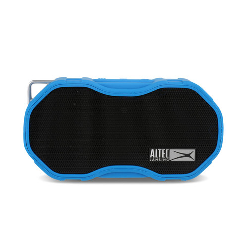 Altec Lansing Baby Boom XL - Waterproof Bluetooth Speaker, Wireless & Portable Speaker for Travel & Outdoor Use, Deep Bass & Loud Sound, 1 Pack, Blue