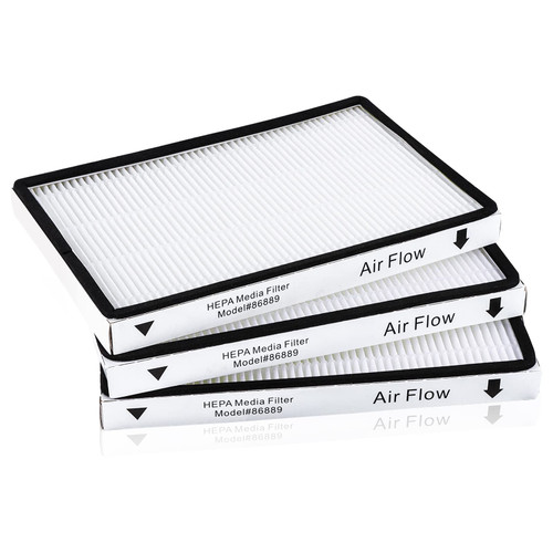 Anewise 3 Packs 86889 HEPA Media Filter Replacement for Kenmore EF-1, 86889, 20-86889, 40324, 53295 Canister and Upright Vacuum Cleaner, for Panasonic Part MC-V199H Anewise 3 Packs 86889 HEPA Media Filter Replacement for Kenmore EF-1, 86889, 20-86889, 40324, 53295 Canister and Upright Vacuum Cleaner, for Panasonic Part MC-V199H