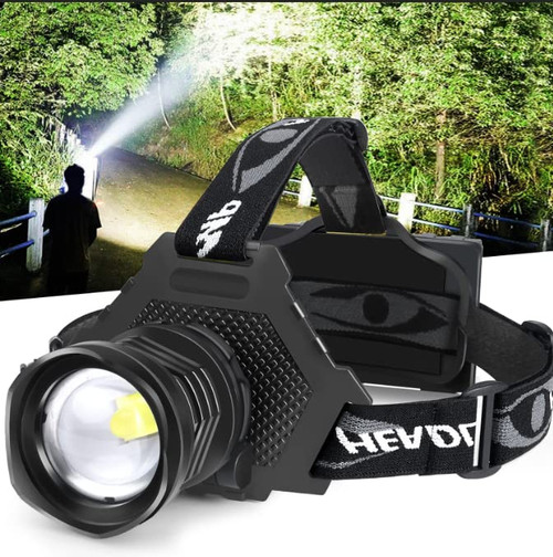 Bud K LED Headlamp USB Rechargeable, Head Lamp XHP70 Super Bright 90000 High Lumen with 5 Modes, Batteries Included, Zoomable, Waterproof Headlight for Camping Hunting Running Fishing Biking Bud K LED Headlamp USB Rechargeable, Head Lamp XHP70 Super Bright 90000 High Lumen with 5 Modes, Batteries Included, Zoomable, Waterproof Headlight for Camping Hunting Running Fishing Biking