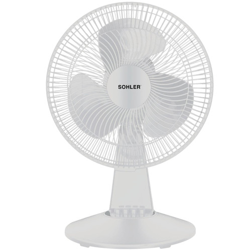 SOHLER Table Fan 12-Inch Oscillating Table Fan Small Portable Electric Plug-In Desk Fan 3-Speeds Adjustable Tilt Head for Bedroom and Office Black SOHLER Table Fan 12-Inch Oscillating Table Fan Small Portable Electric Plug-In Desk Fan 3-Speeds Adjustable Tilt Head for Bedroom and Office Black