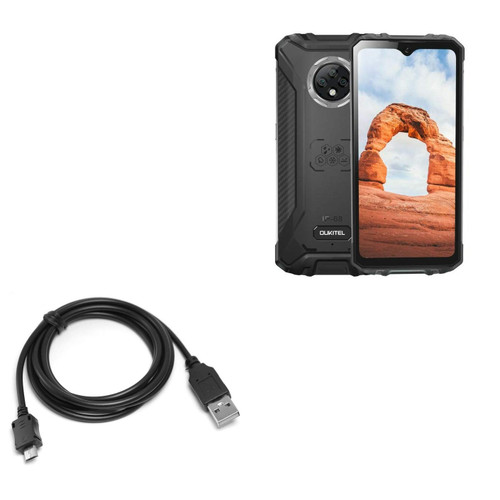 BoxWave Cable Compatible with Oukitel WP8 Pro - DirectSync Cable, Durable Charge and Sync Cable for Oukitel WP8 Pro