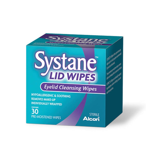 Systane Lid Wipes Eyelid Cleansing Wipes, 30 Count (Pack of 3)