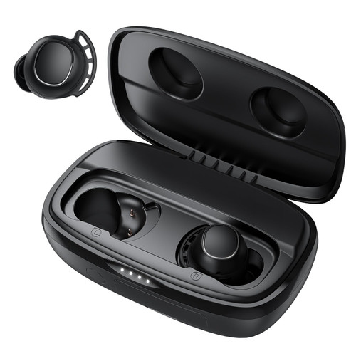 Tribit Wireless Earbuds, 133H Playtime Bluetooth 5.2 IPX7 Waterproof Touch Control True Wireless Bluetooth Earbuds with Mic Earphones in-Ear Deep Bass Built-in Mic Bluetooth Headphones, SolarBuds 3 Tribit Wireless Earbuds, 133H Playtime Bluetooth 5.2 IPX7 Waterproof Touch Control True Wireless Bluetooth Earbuds with Mic Earphones in-Ear Deep Bass Built-in Mic Bluetooth Headphones, SolarBuds 3