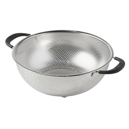 Anchor Hocking Oneida 5 Quart Colander Set (fine mesh, stainless-steel, dishwasher safe)
