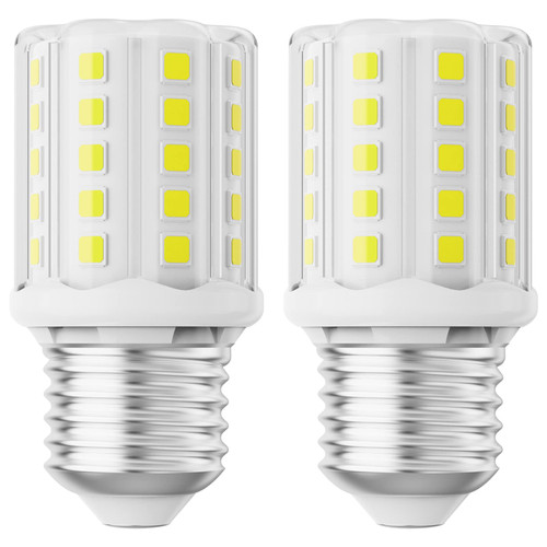 DUMILOO LED Refrigerator Light Bulb 5W 40W Equivalent Fridge Light Bulb E26 Medium Base A15 Freezer Appliance Bulbs Daylight White 6000K, 2 Pack