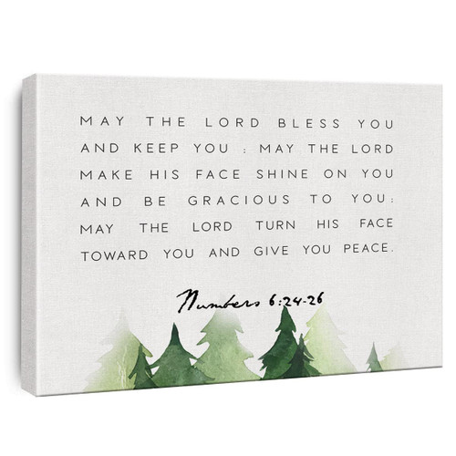 Inspirational Bible Verses Canvas Wall Art May the Lord Bless You Prints Framed Christian Paintings Scripture Artwork Ready to Hang Home Wall Decor 15x11.5 Inches Inspirational Bible Verses Canvas Wall Art May the Lord Bless You Prints Framed Christian Paintings Scripture Artwork Ready to Hang Home Wall Decor 15x11.5 Inches