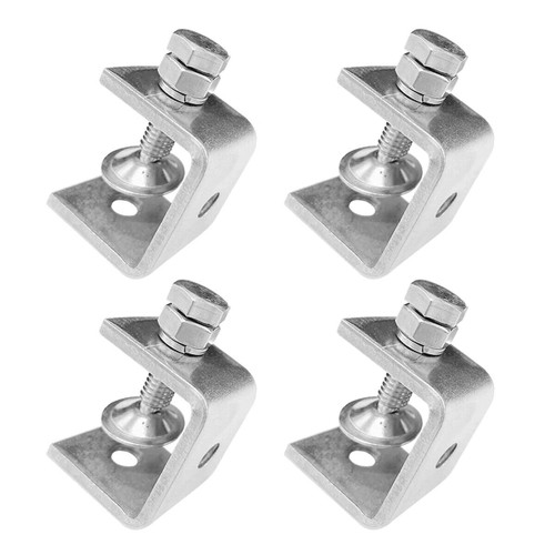 4Pcs Stainless Steel C Clamps Mini 16-30Mm for Mounting, Heavy Duty Woodworking U Clamp Set Tiger Clamp Tools with Stable Wide Jaw Opening & Protective Pads for Welding/Carpenter 4Pcs Stainless Steel C Clamps Mini 16-30Mm for Mounting, Heavy Duty Woodworking U Clamp Set Tiger Clamp Tools with Stable Wide Jaw Opening & Protective Pads for Welding/Carpenter