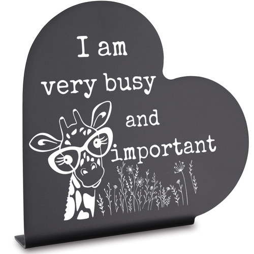 Funny Office Decor for Women Desk, Funny Office Decor Sign for Cubicle, Home Fun Office Decor or Cubicle, Cute Desk Decorations for Women Office, Home Office Decor for Women Desk Cute