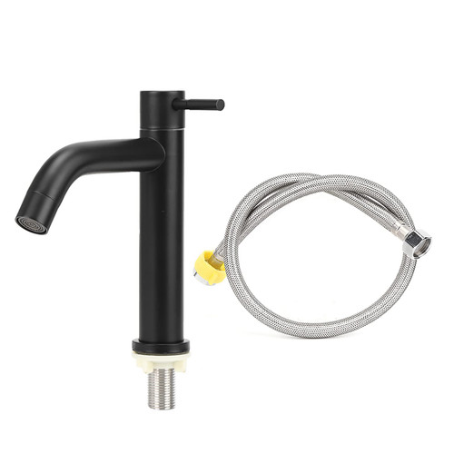 Black Bathroom Faucet Farmhouse Single Handle Bathroom Sink Faucet Single Hole Faucet with Hose for Bathroom Sink,Washbasin Faucet