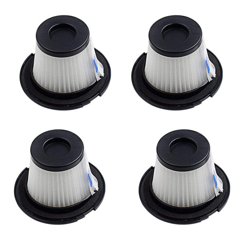 4 Hepa and Filter Case replacement Filter compatible with Moosoo K17 Cordless Vacuum 17kpa,23kpa