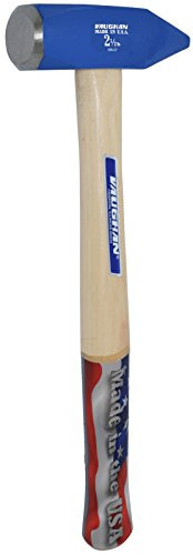 Vaughan S40 2-1/2-Pound SuperSteel Blacksmith 15-1/2-Inch Long Hammer, Flame Treated Hickory Handle
