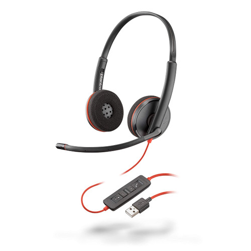 Plantronics Blackwire C3220 Headset (Renewed)