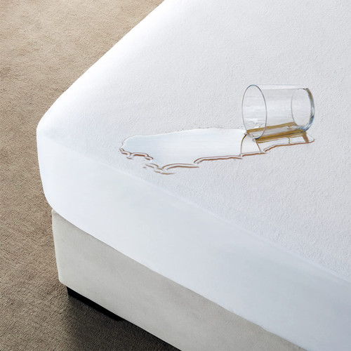 MIYE Cal King Size 100% Waterproof Mattress Protector -Ultrafine Terry Mattress Cover Soft and Breathable, Noiseless and Washable Mattress Bed Cover, Fitted 8"-21" Deep Pocket. (California King) MIYE Cal King Size 100% Waterproof Mattress Protector -Ultrafine Terry Mattress Cover Soft and Breathable, Noiseless and Washable Mattress Bed Cover, Fitted 8"-21" Deep Pocket. (California King)