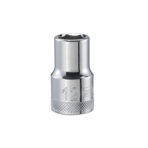 DEWALT 1/2" 6 PT Standard Socket 12MM - DWMT86512B