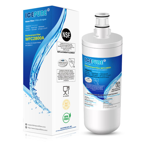 ICEPURE 3US-AF01 Under Sink Water Filter, Compatible with Standard Filtrete 3US-AF01, 3US-AS01, Whirlpool WHCF-SRC, WHCF-SUFC, WHCF-SUF, Pack of 1