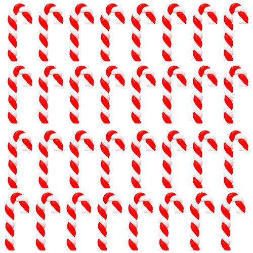100Pcs Clay Candy Canes Red White Candy Canes Christmas Candy Cane Faux Candy Cane Christmas Stick Mini Polymer Soft Clay DIY Decoration for Nail Art Kit DIY Cake Food?3CM-Red +White? 100Pcs Clay Candy Canes Red White Candy Canes Christmas Candy Cane Faux Candy Cane Christmas Stick Mini Polymer Soft Clay DIY Decoration for Nail Art Kit DIY Cake Food?3CM-Red +White?