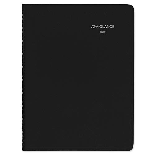 AT-A-GLANCE 2019 Weekly Appointment Book / Planner, DayMinder, 8" x 11", Large, Black (G52000)