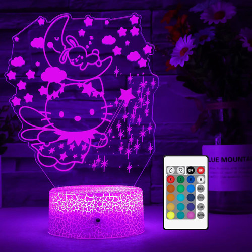 HONRG Kitty Lamp Kitty Room Decor Lights Night Light for Kids 16 Color Cat Night Light with Remote & Smart Touch Gifts for Girls Christmas Gifts Birthday Gifts HONRG Kitty Lamp Kitty Room Decor Lights Night Light for Kids 16 Color Cat Night Light with Remote & Smart Touch Gifts for Girls Christmas Gifts Birthday Gifts