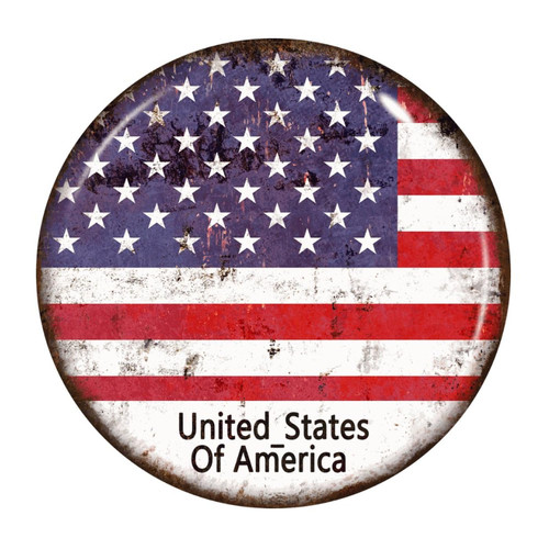 United_States Of America Wall Art Decal Creative Latin America Hispanic Country European Asia Africa Flags Doors Wall Decals Vinyl Wall Stickers Quotes for Classroom Bottles Cafe Hotel Home Decor 18in