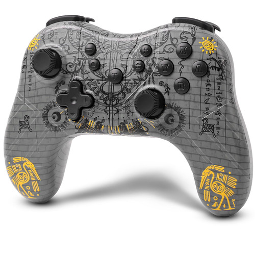 STOGA Wireless Switch Controller, Maya Civilization Cover Pro Controller for Switch/Lite/OLED, Gaming Controller Gamepad with Wake-up,Dual Vibration,Gyro Axis & Adjustable Turbo Function, Perfect for Collecting