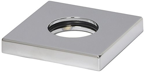 Kohler K-76335-CP Showerarm Trim kit, Square, Polished Chrome Finish