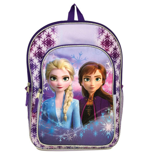 The Trendy Turtle Backpack made from Disney Frozen2 Anna and Elsa Sisters Back to School or Travel Book Bag Backpack - 16 inches