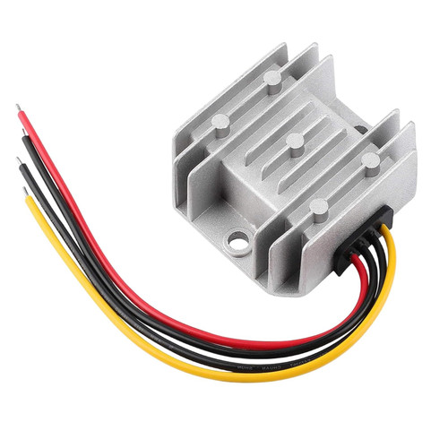 DC 24V to 12V 10A 120W Step Down Converter Voltage Regulator Buck Power Converter Waterproof Transformer Module DC 24V to 12V 10A 120W Step Down Converter Voltage Regulator Buck Power Converter Waterproof Transformer Module