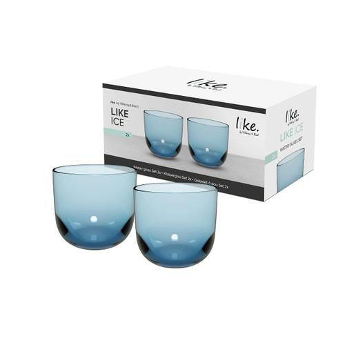 Villeroy & Boch Like Ice Water/Juice Tumbler Pair