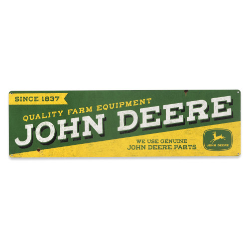John Deere Billboard Metal Sign - Large Vintage John Deere Sign for Garage, Shop or Man Cave John Deere Billboard Metal Sign - Large Vintage John Deere Sign for Garage, Shop or Man Cave