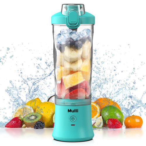 Mulli Portable Blender,Personal Blender for Shakes and Smoothies,Rechargeable Mini Mixer, 20 Oz with Travel Lid for Home/Kitchen/Gym Mulli Portable Blender,Personal Blender for Shakes and Smoothies,Rechargeable Mini Mixer, 20 Oz with Travel Lid for Home/Kitchen/Gym