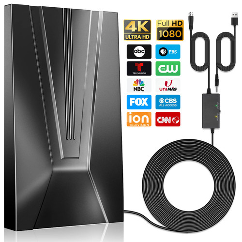 Upgraded TV Antenna for Smart TV, 420 Miles Range Amplified HDTV Digital Antenna for TV and All Older TVs, Indoor Outdoor Amplified TV Antenna - Support 4K 1080P, Signal Booster/32ft Coax Cable Upgraded TV Antenna for Smart TV, 420 Miles Range Amplified HDTV Digital Antenna for TV and All Older TVs, Indoor Outdoor Amplified TV Antenna - Support 4K 1080P, Signal Booster/32ft Coax Cable