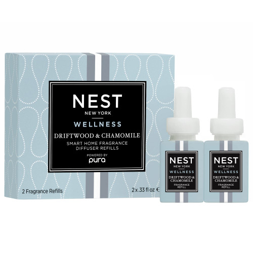 NEST New York Driftwood & Chamomile Smart Home Fragrance Diffuser Refill, Set of 2 NEST New York Driftwood & Chamomile Smart Home Fragrance Diffuser Refill, Set of 2
