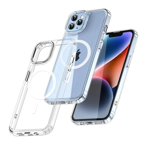 Gyizho Magnetic Designed for iPhone 13 Pro Max Case, [Military Grade Drop Tested] [Compatible with MagSafe] Slim Protective Translucent Matte Case for iPhone 13 Pro Max Phone Case(6.7"),Clear