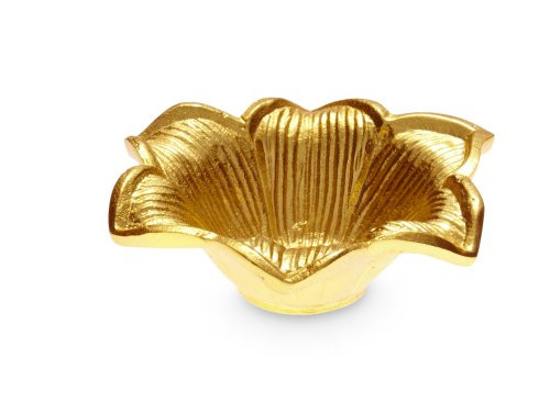 Julia Knight Lily Bowl, 4-Inch, Gold, Yellow