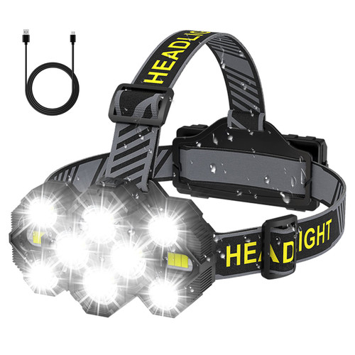 Victoper Headlamp Rechargeable, 22000 Lumen Bright 10 LEDs Head Lamp, 8+2 Modes Head Light with Red Light for Adult, Waterproof Head Flashlight for Outdoor Running, Hunting, Camping, Hiking Victoper Headlamp Rechargeable, 22000 Lumen Bright 10 LEDs Head Lamp, 8+2 Modes Head Light with Red Light for Adult, Waterproof Head Flashlight for Outdoor Running, Hunting, Camping, Hiking