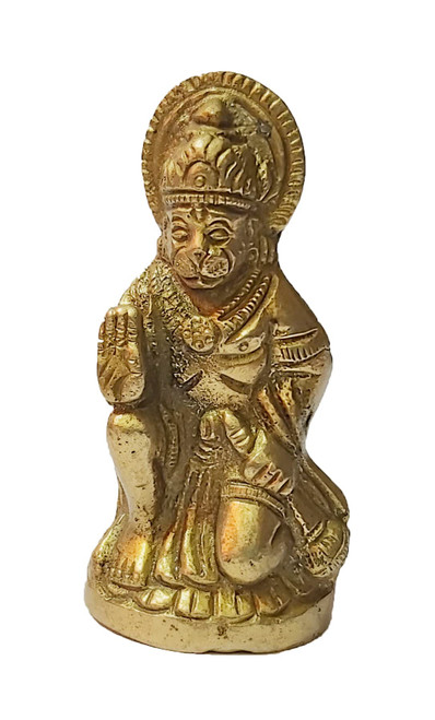 PARIJAT HANDICRAFT Hanuman Brass Idol Hindu god of Strength Statue Hanuman Large Idols for Temple Home and Office (Hanuman-ji) PARIJAT HANDICRAFT Hanuman Brass Idol Hindu god of Strength Statue Hanuman Large Idols for Temple Home and Office (Hanuman-ji)